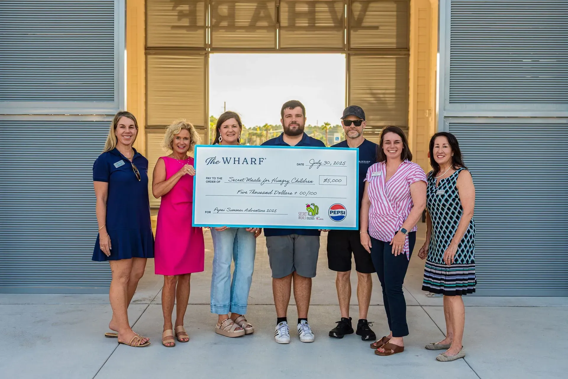 The Wharf donation news