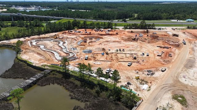 Fins Up Waterpark Progress