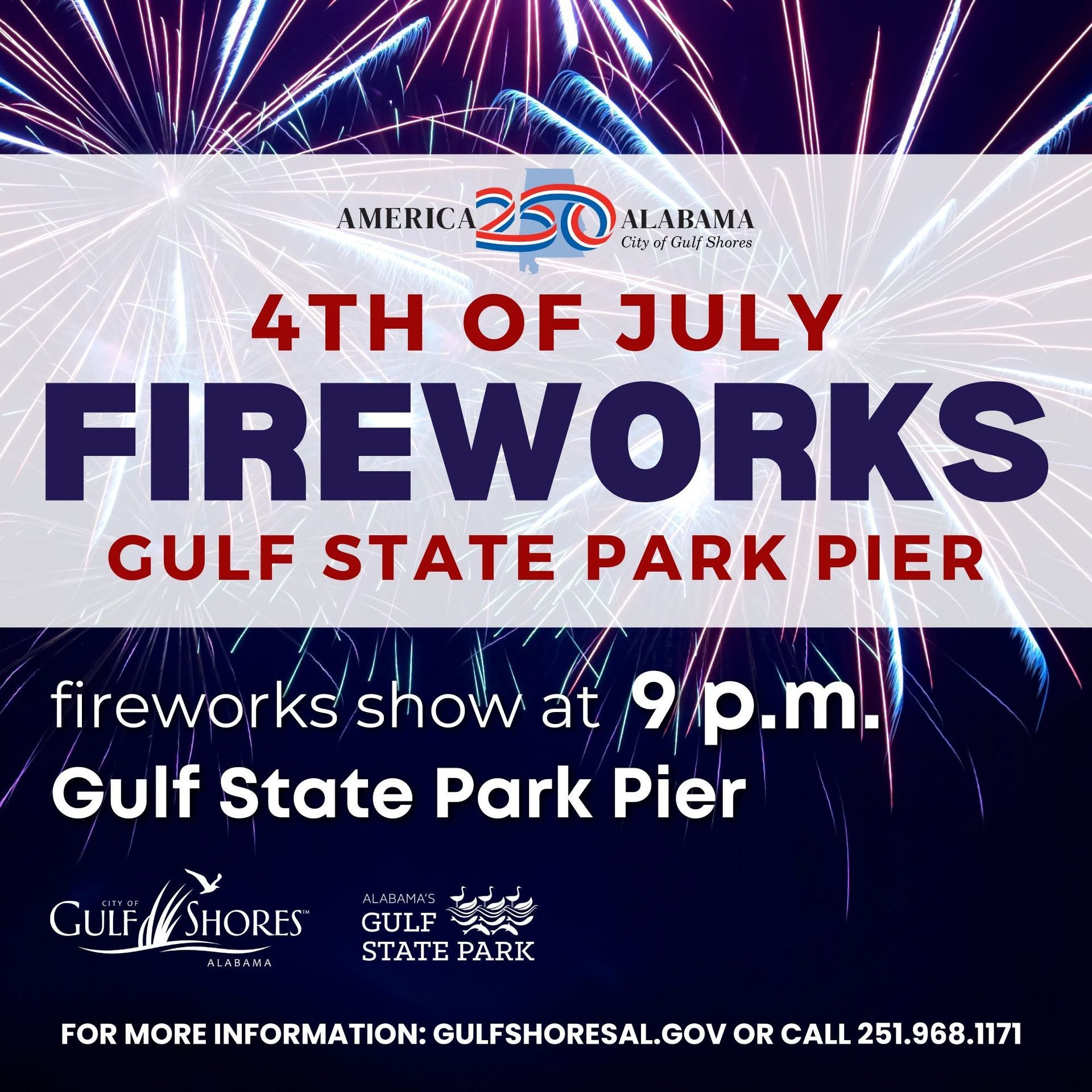 Gulf Shores 4th of July Fireworks Gulf Shores 4th of July Fireworks