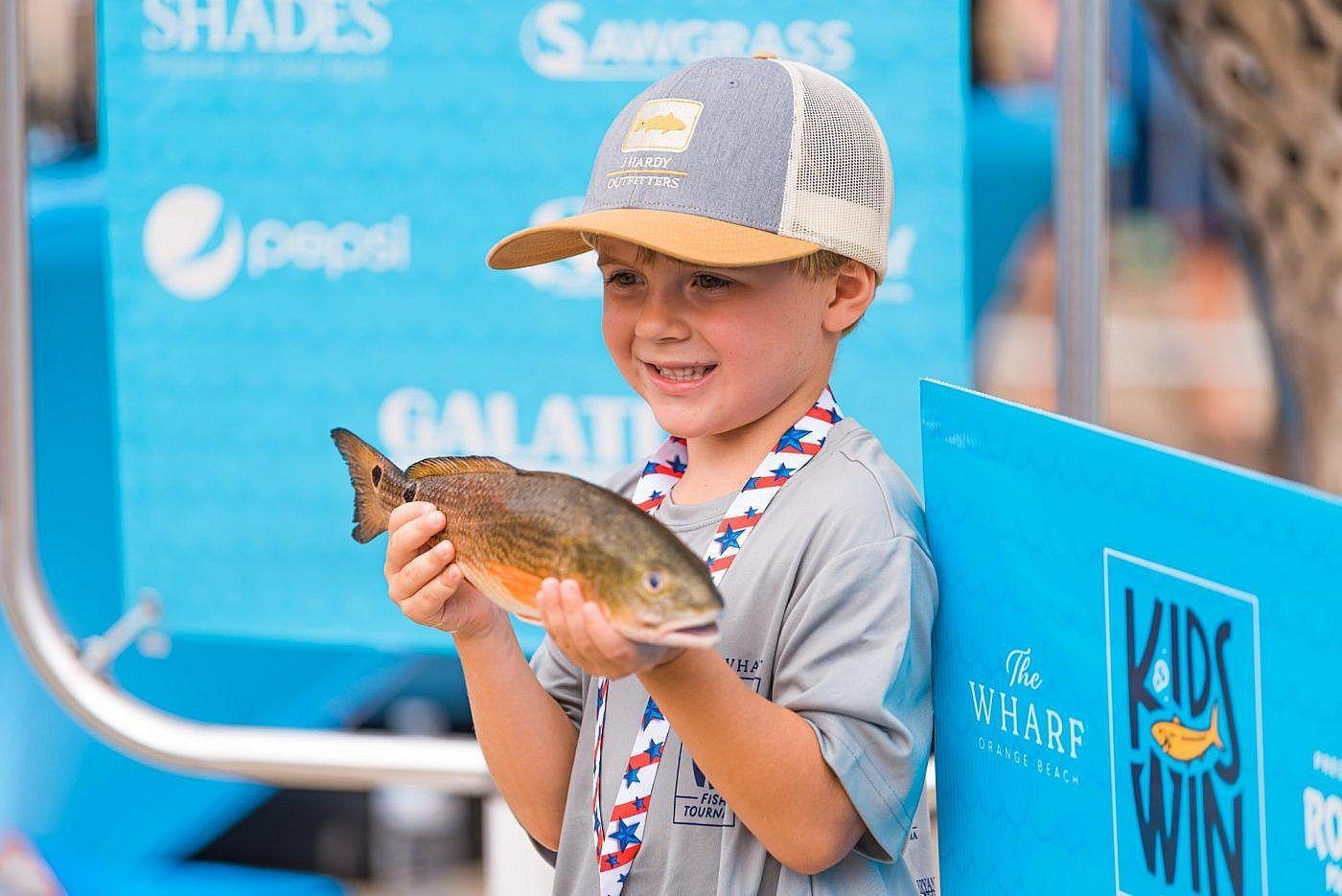 Kids Win Fishing Tournament Returns to the Wharf