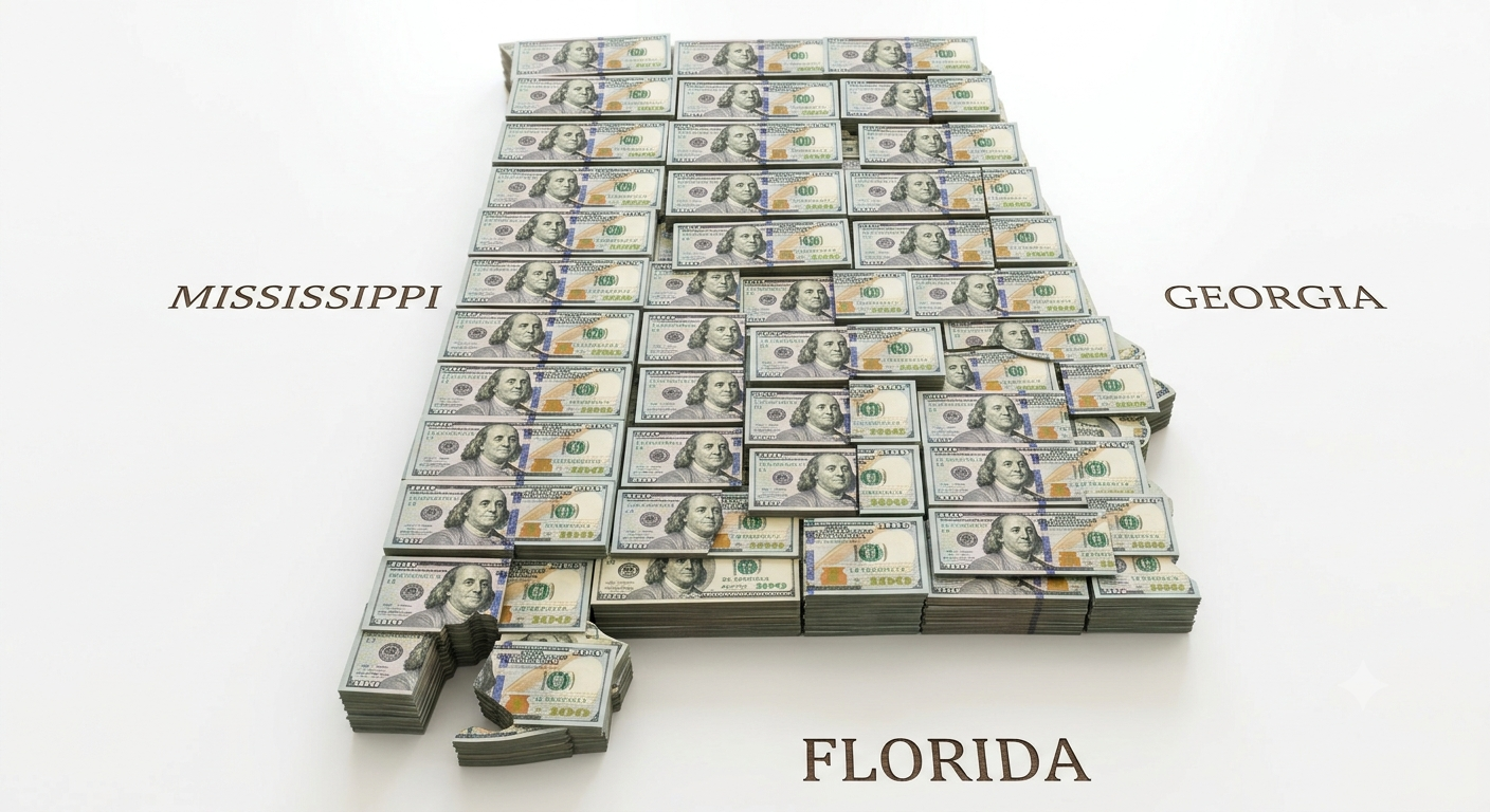 state of alabama projected GDP in 2026