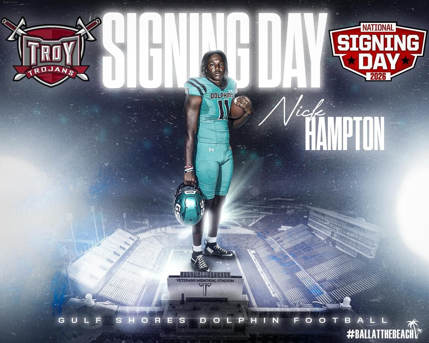 Nick Hampton Troy State Nick Hampton Troy State