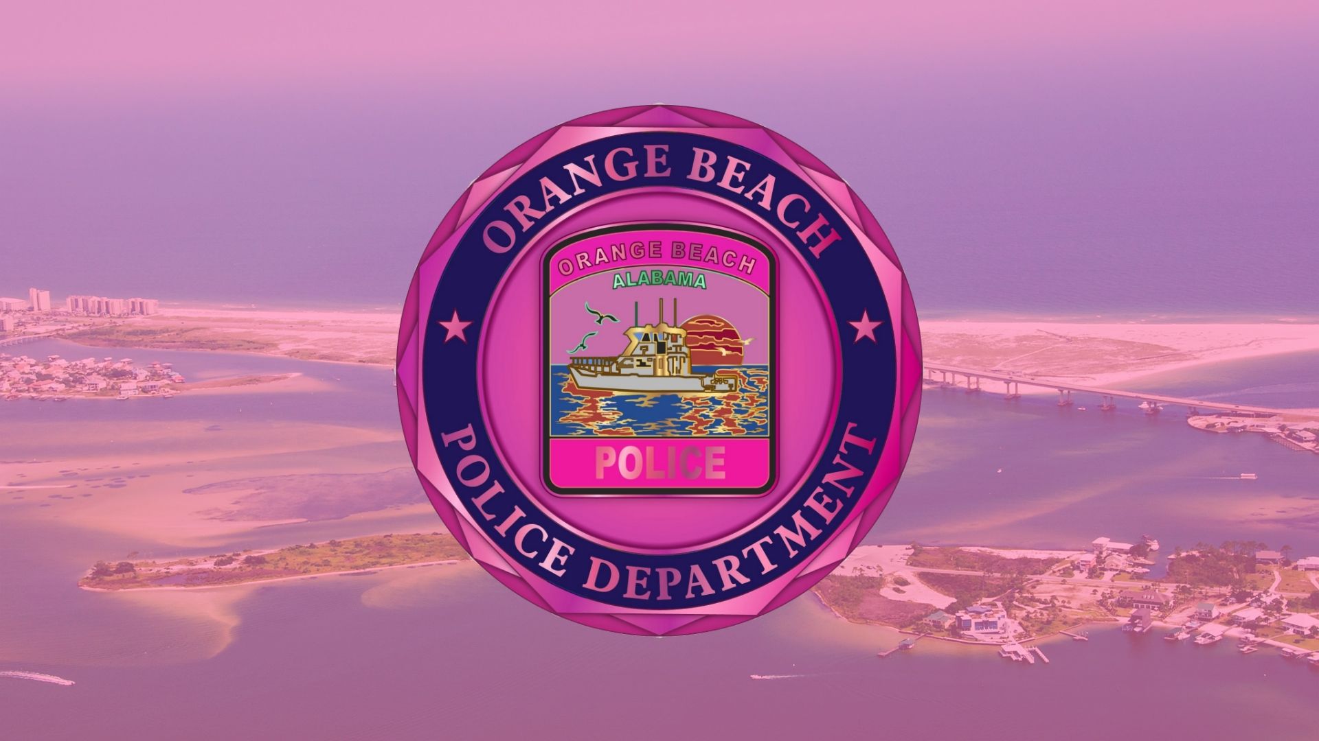Orange Beach Police Breast Cancer Awareness
