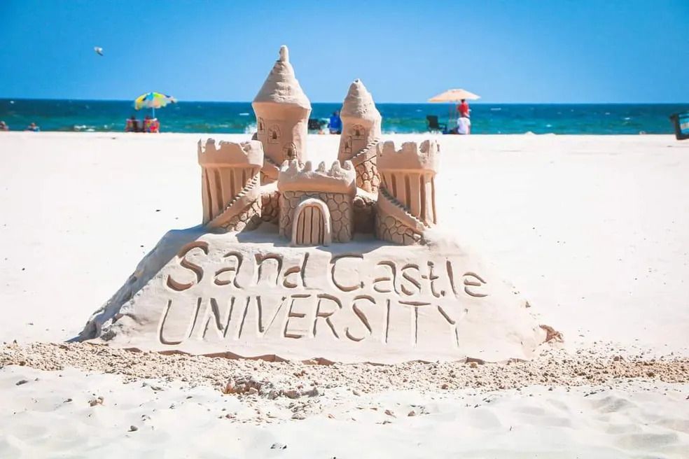 shrimp festival sand castles