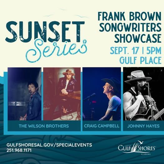 Frank Brown Songwriters Showcase Frank Brown Songwriters Showcase