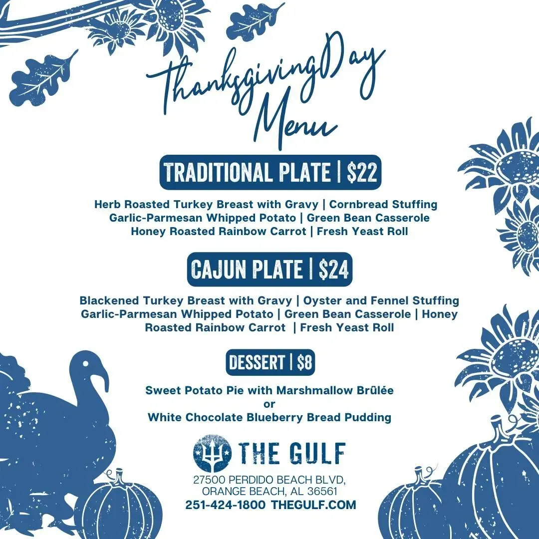thanksgiving gulf shores