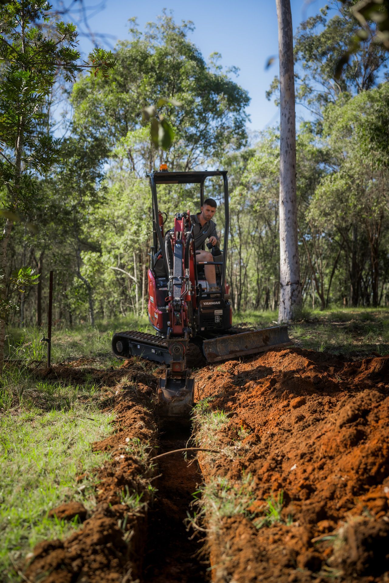 Excavator hire