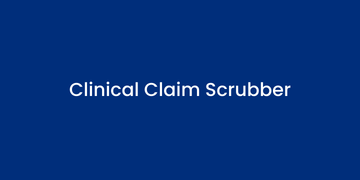 A blue background with the text