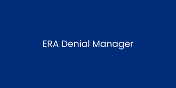 A blue background with the text 