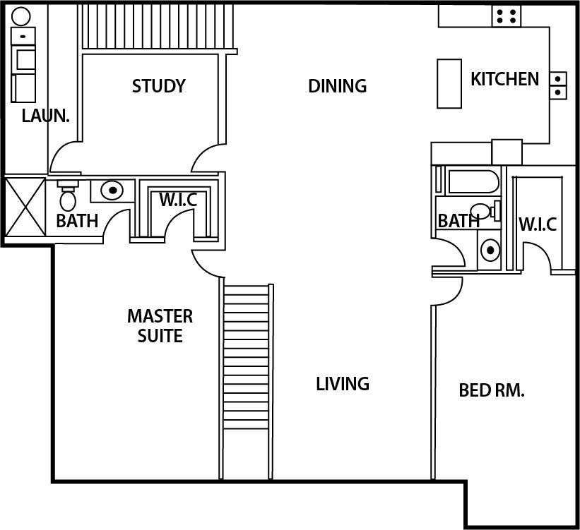 Floor Plans - Unit 12