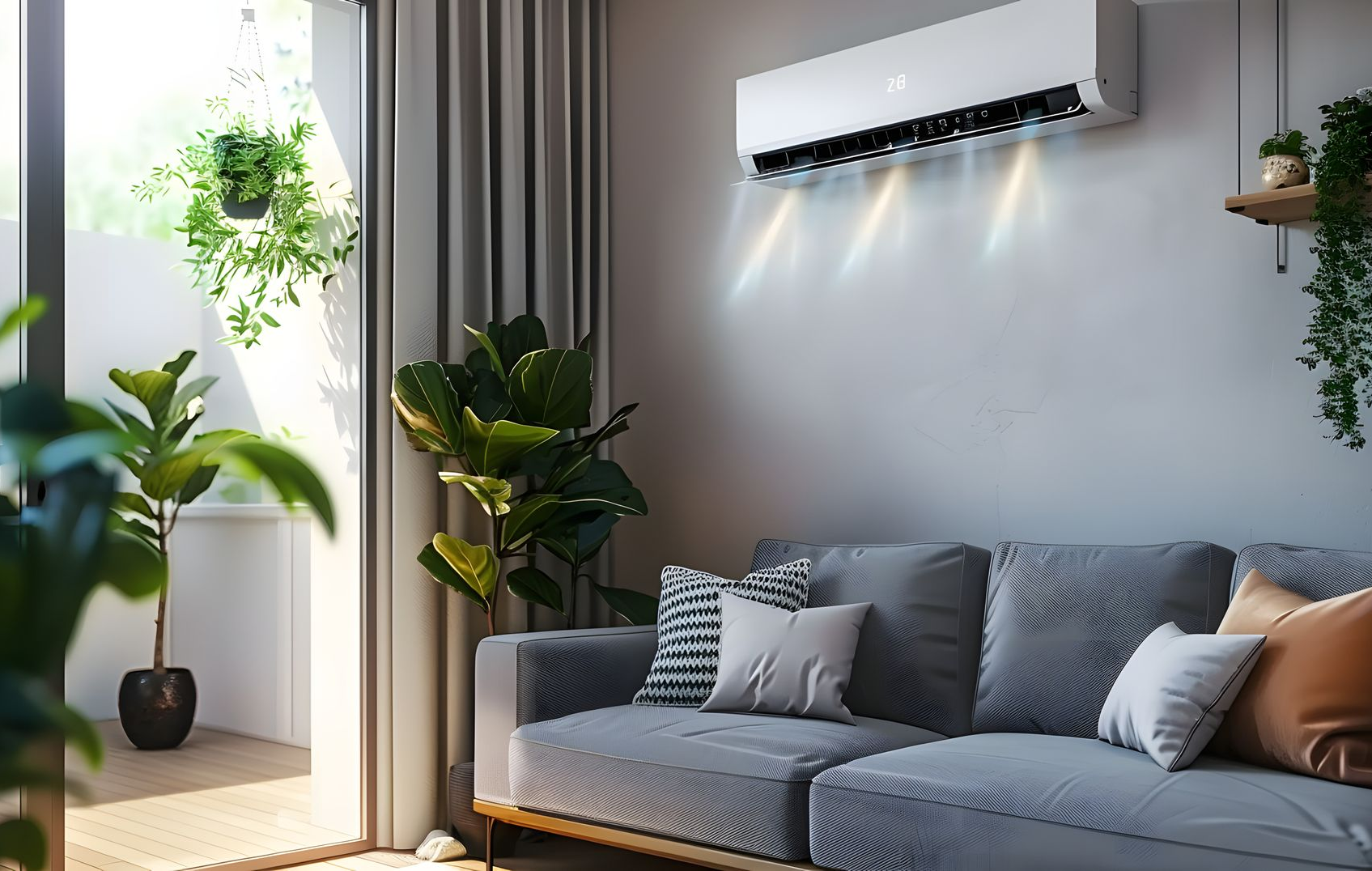 Flame Sensor Repair — Man Repairing Air Conditioner in West Palm Beach, FL Flame Sensor Repair — Man Repairing Air Conditioner in West Palm Beach, FL