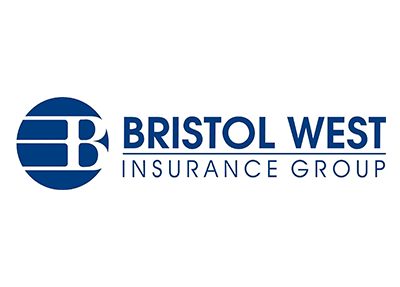 Bristol West Insurance Group logo: blue circle with stylized 