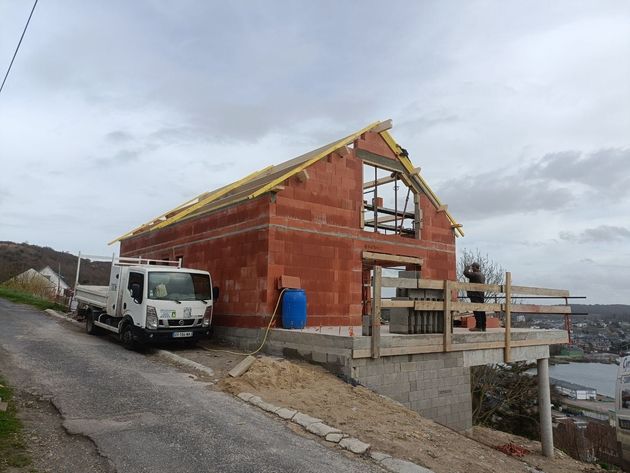 Maison en construction
