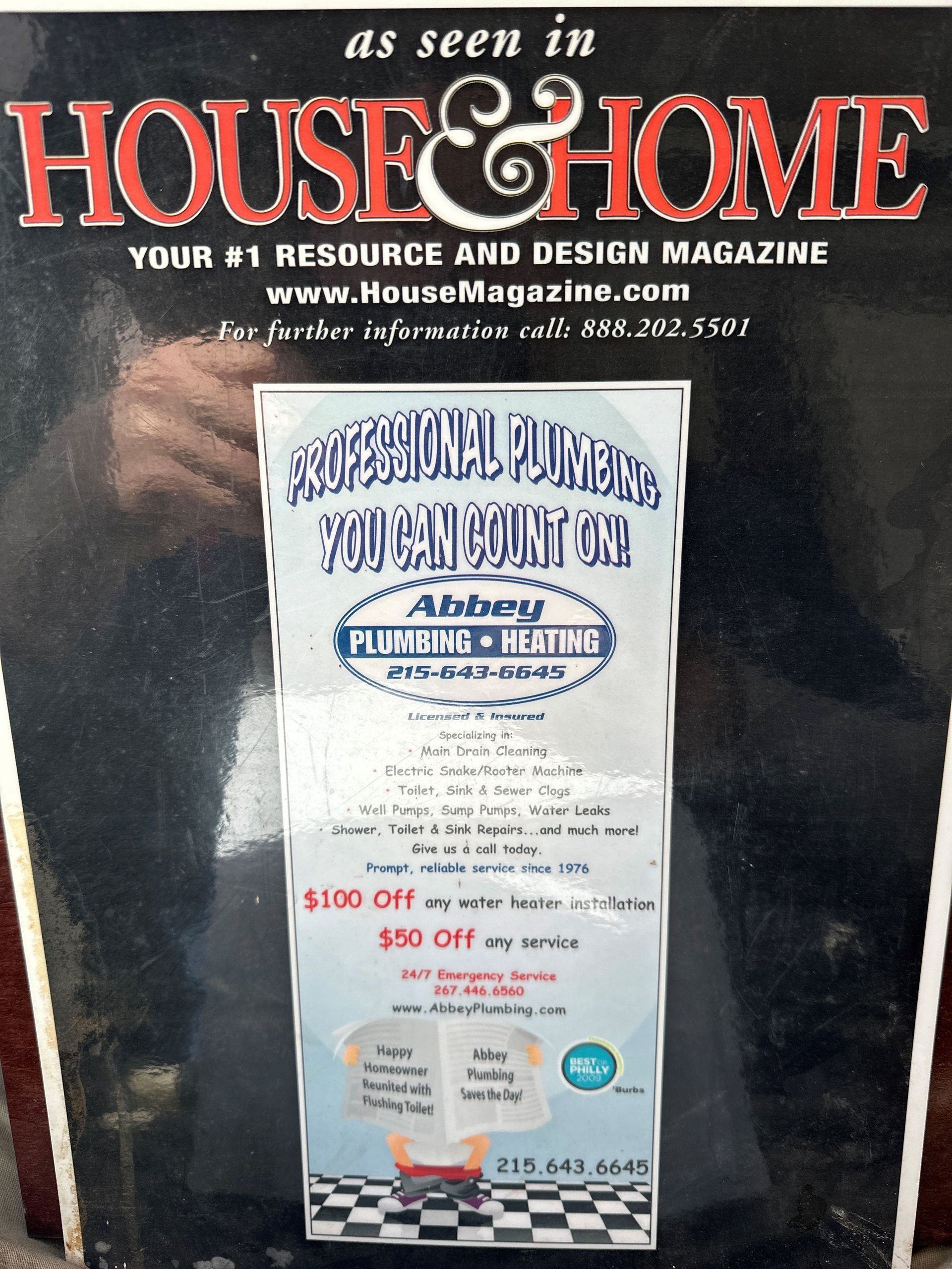 House & Home Award — Lansdale, PA — Abbey Plumbing & HVAC