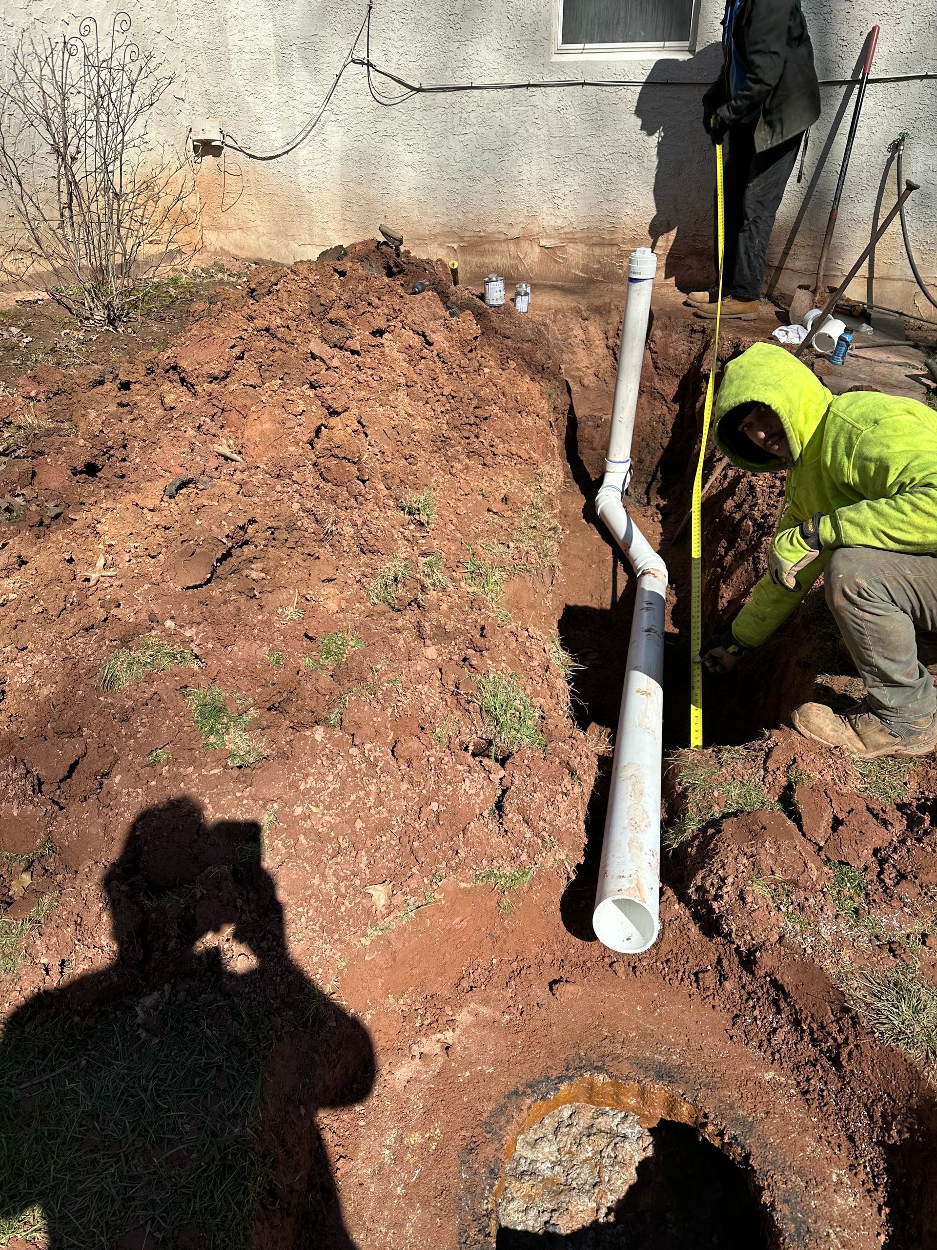 Cleaning Clogged Drainage — Lansdale, PA — Abbey Plumbing & HVAC