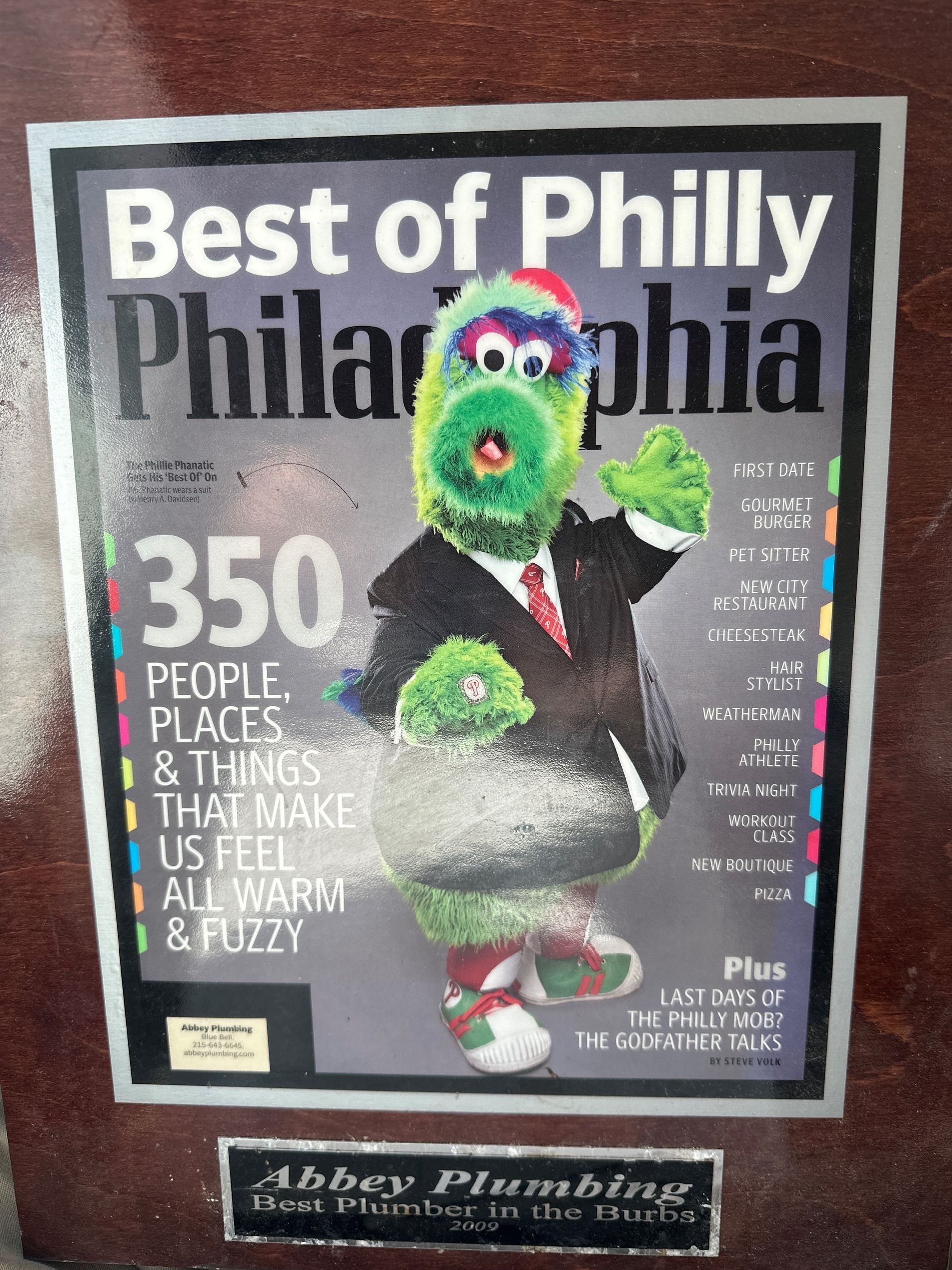 Best Of Philly Award — Lansdale, PA — Abbey Plumbing & HVAC