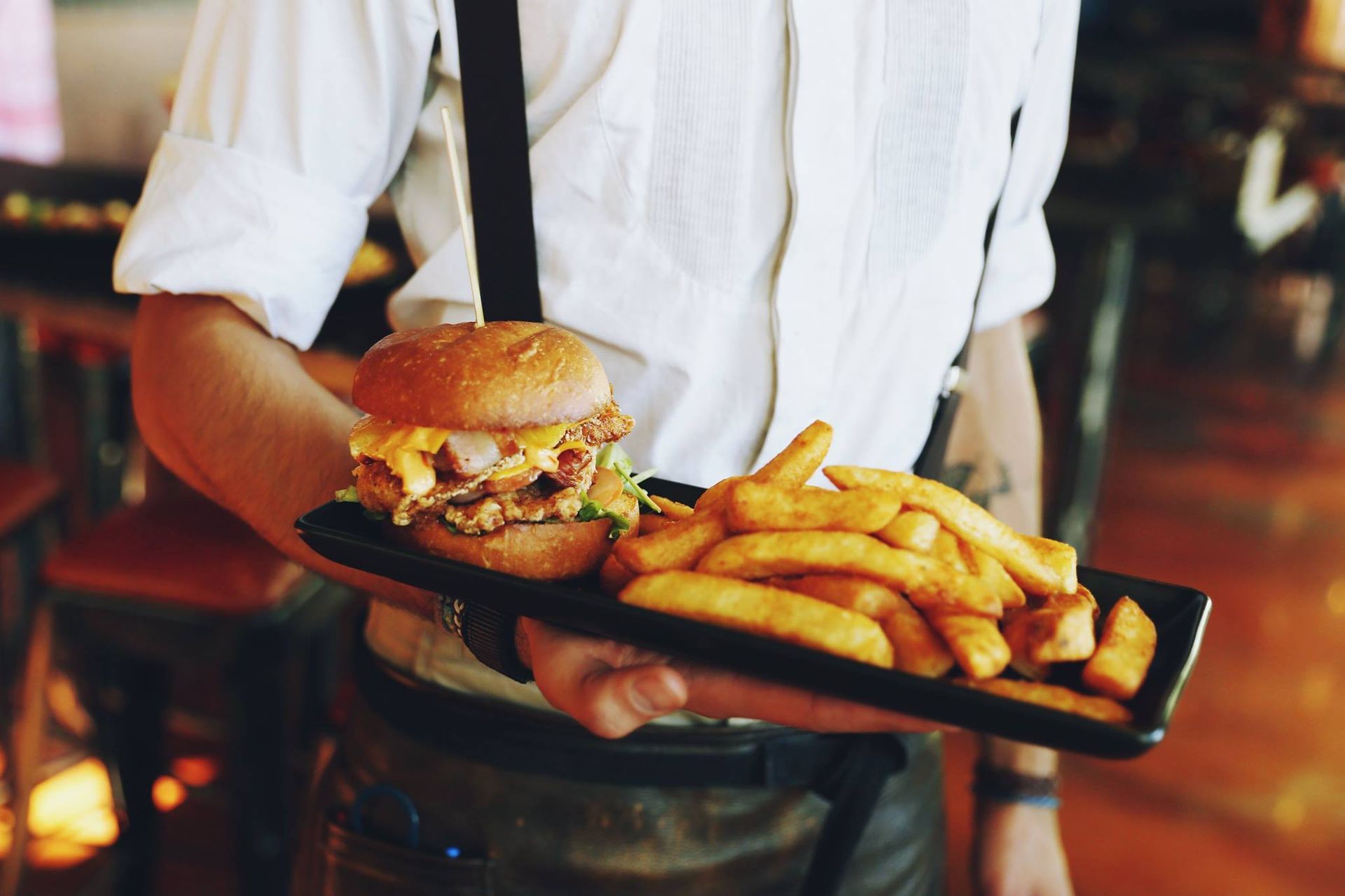 Burger and Fries — Surfers Paradise, QLD — Steampunk Surfers Paradise