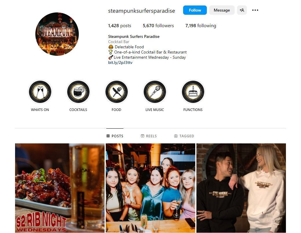 Instagram Feed — Surfers Paradise, QLD — Steampunk Surfers Paradise Instagram Feed — Surfers Paradise, QLD — Steampunk Surfers Paradise