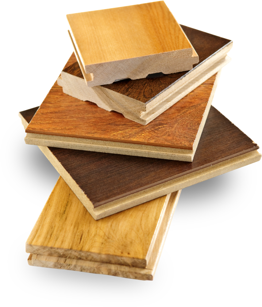 Several pieces of wood are stacked on top of each other