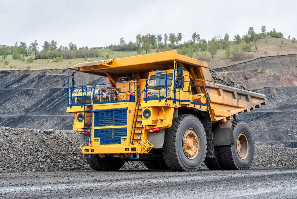 Yellow Rubbish Truck — Auto Electrical Services in Illawarra, NSW
