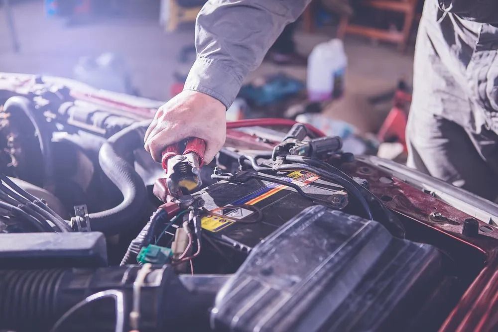 Worker Fixing Engine — Auto Electrical Services in Illawarra, NSW