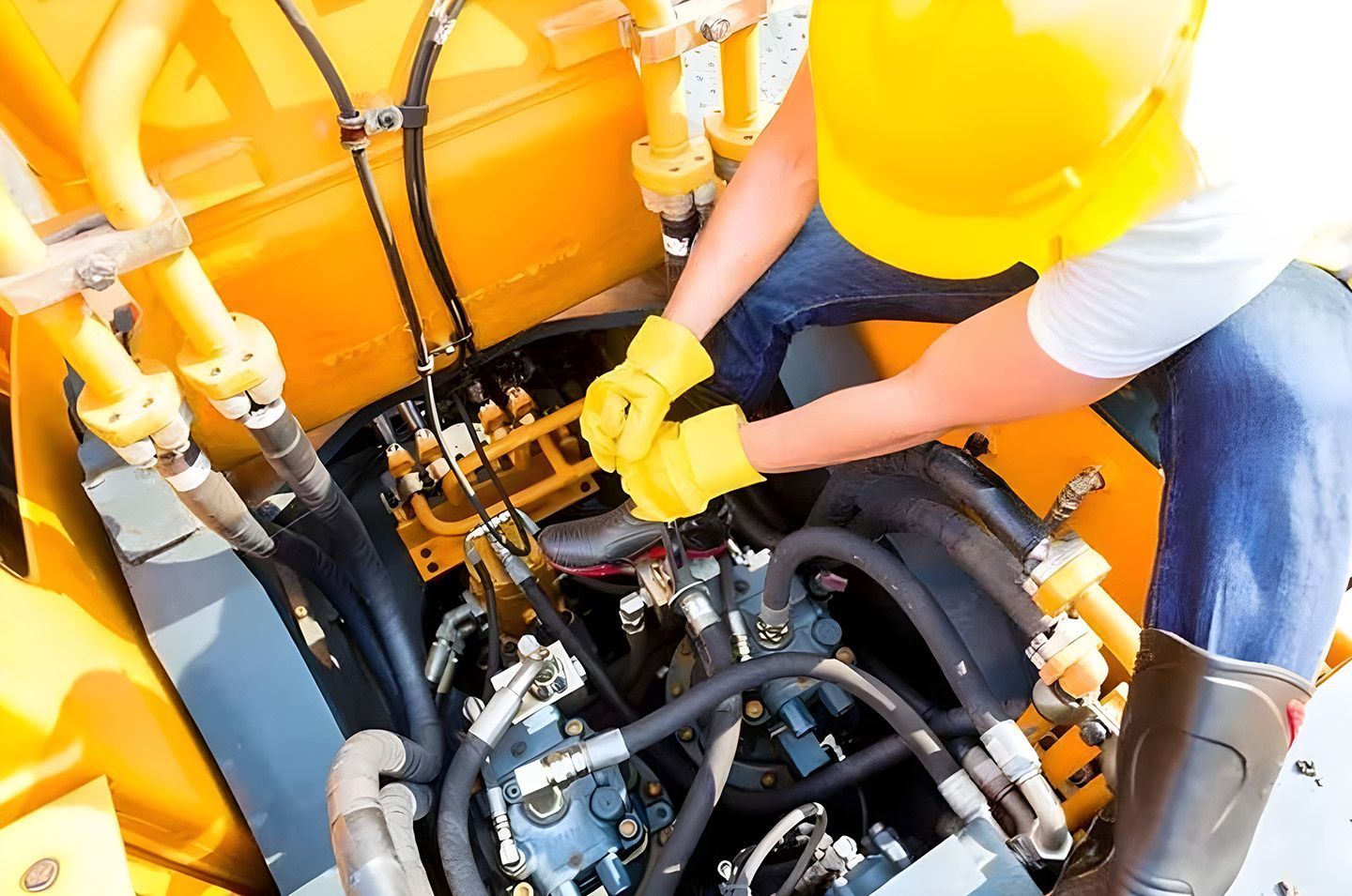 Heavy Machinery Electricians In Illawarra Inspecting Electrical Systems On Equipment