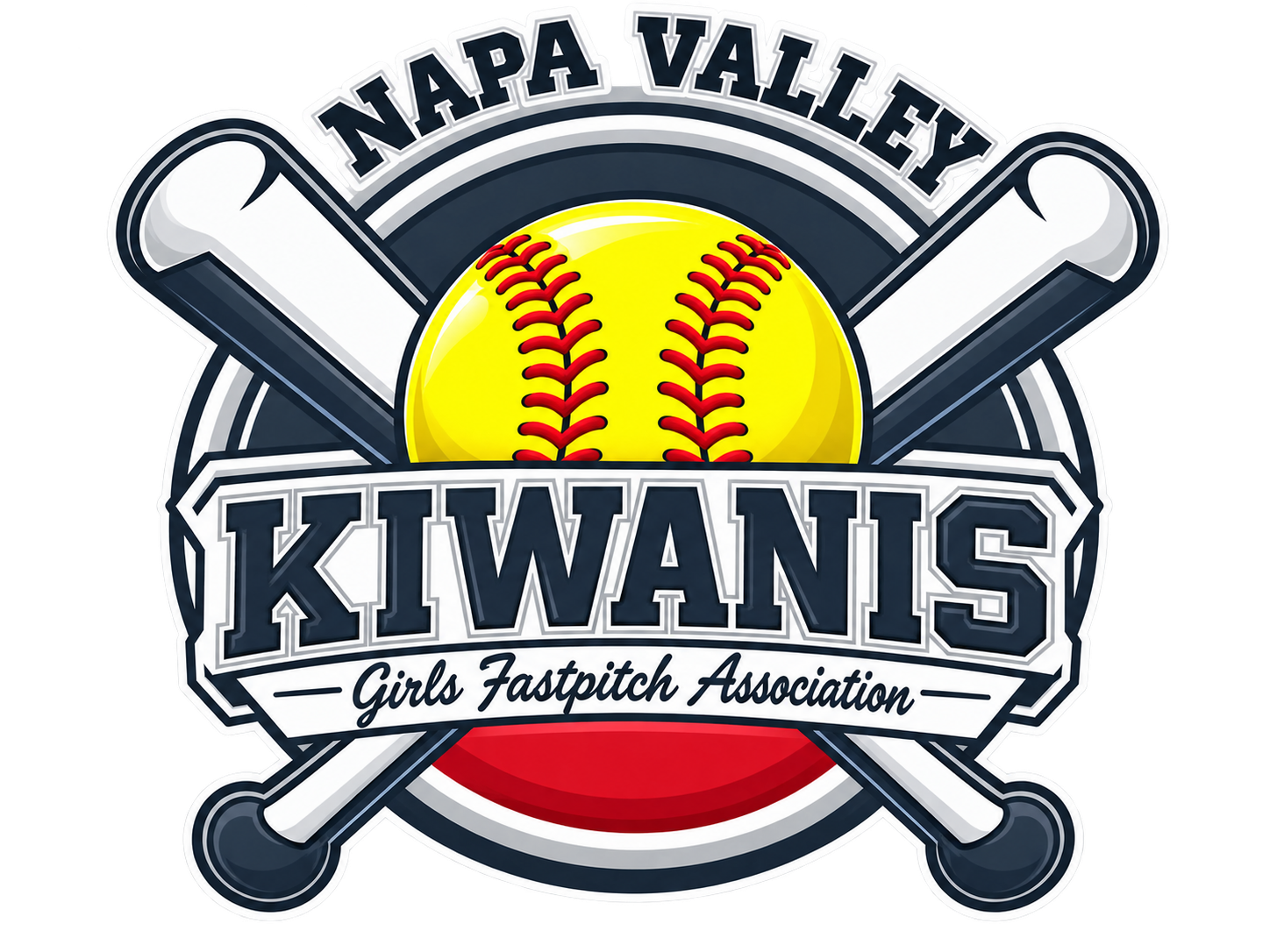 Napa Valley Girls Fastpitch Association Logo
