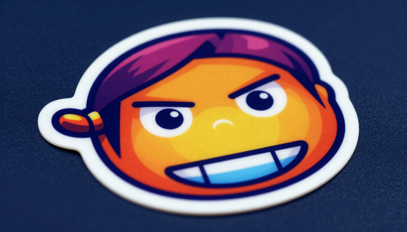 Premium quality custom sticker product detail