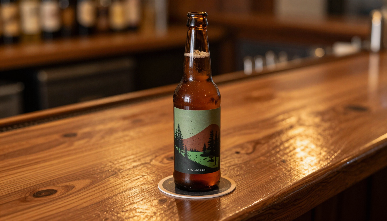 Custom beer bottle label stickers for Canadian craft breweries