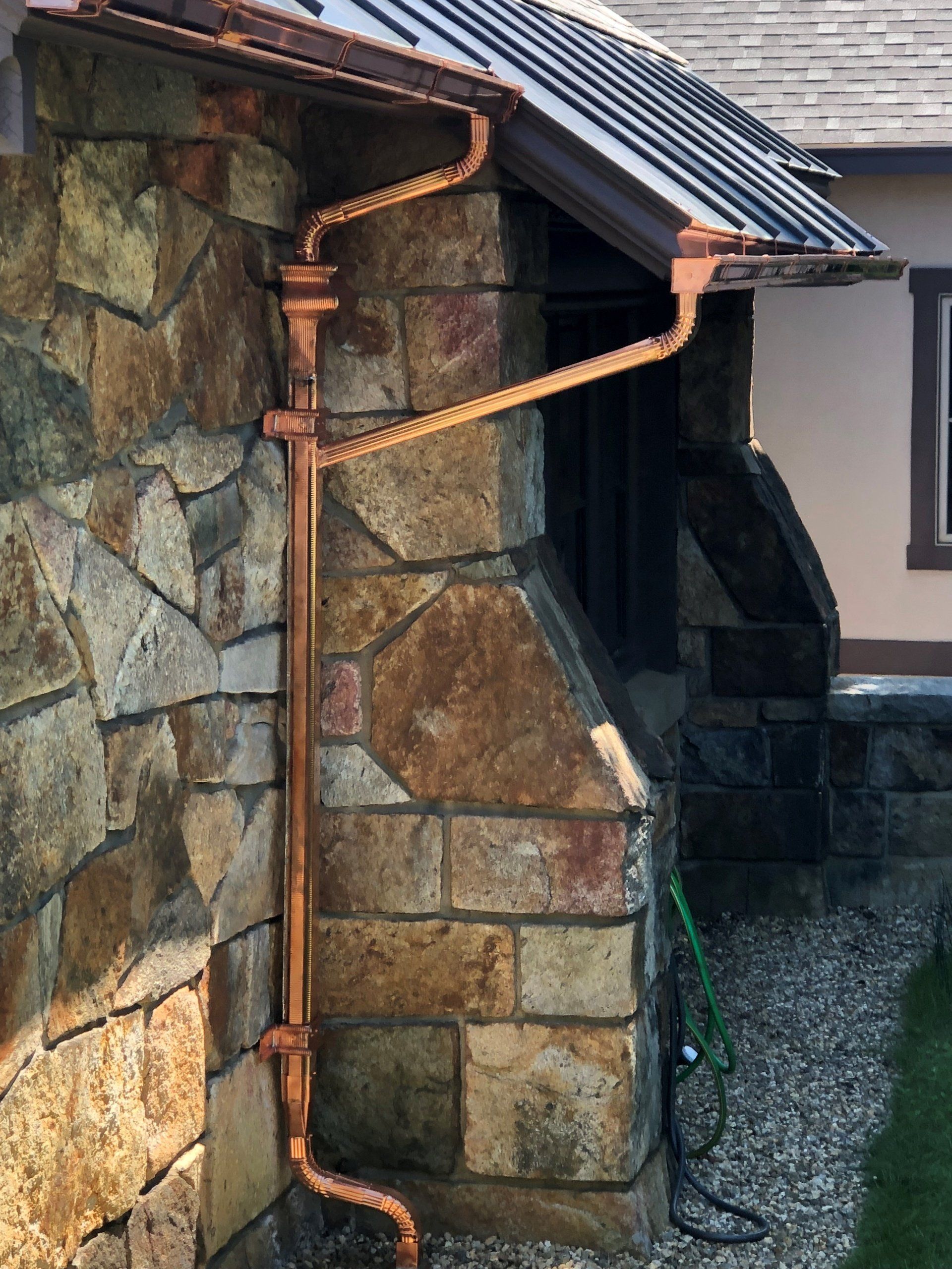 Gutters on Home  – Jaffrey, NH – Rainflow, Inc.