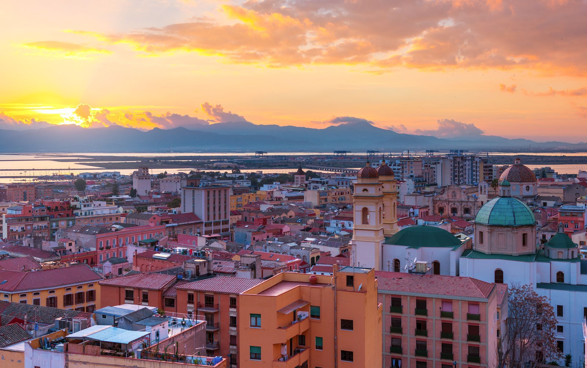Cagliari Sardinia, Italy - Blue Zone