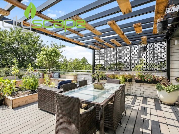 An outdoor kitchen built perfectly