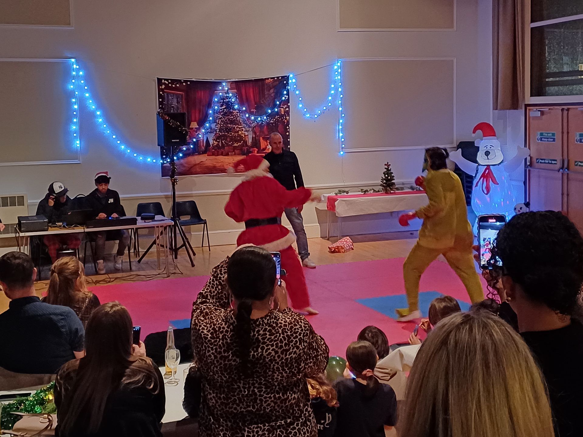 Karate Christmas Party raises funds for students to compete