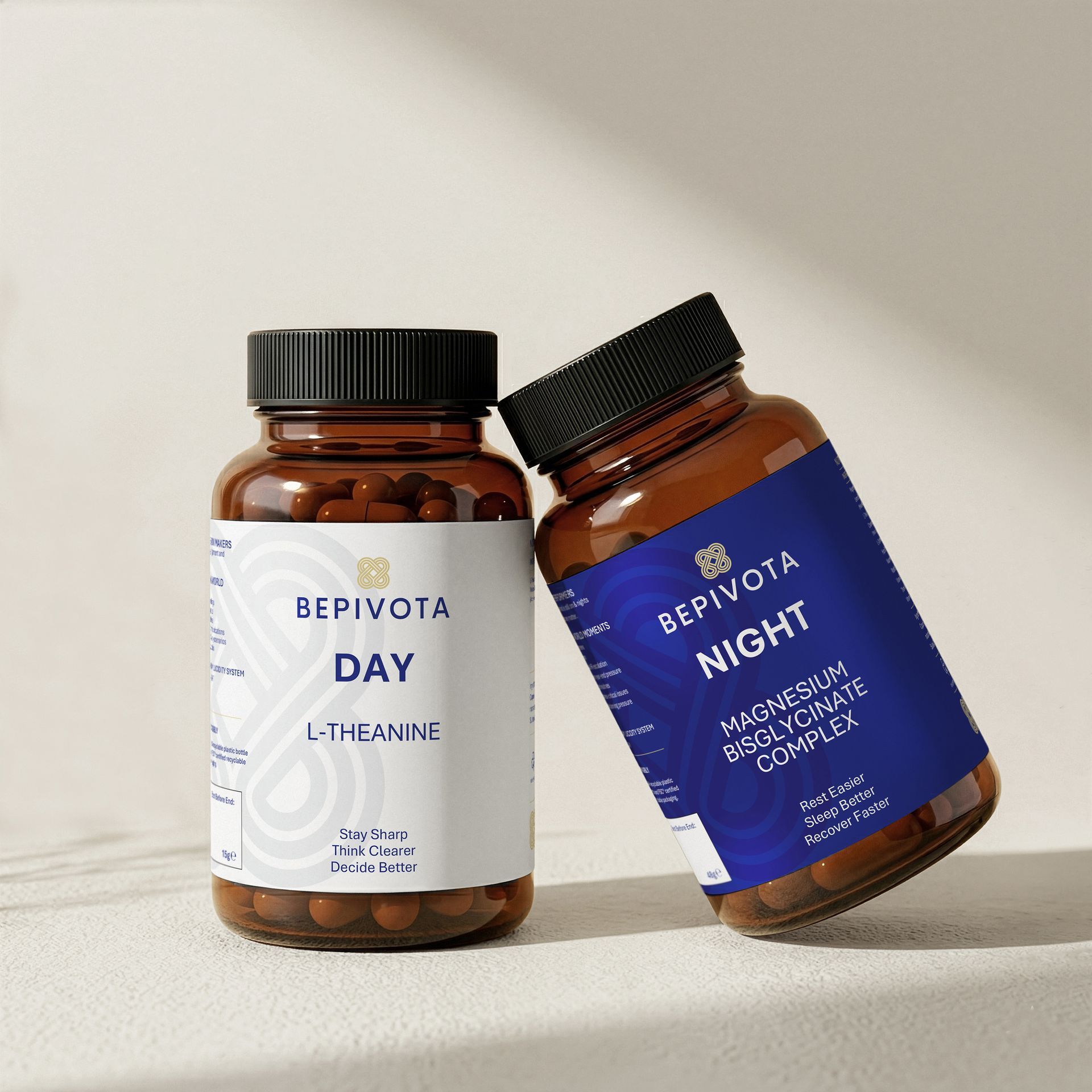 BEPIVOTA DAY and NIGHT lucidity products