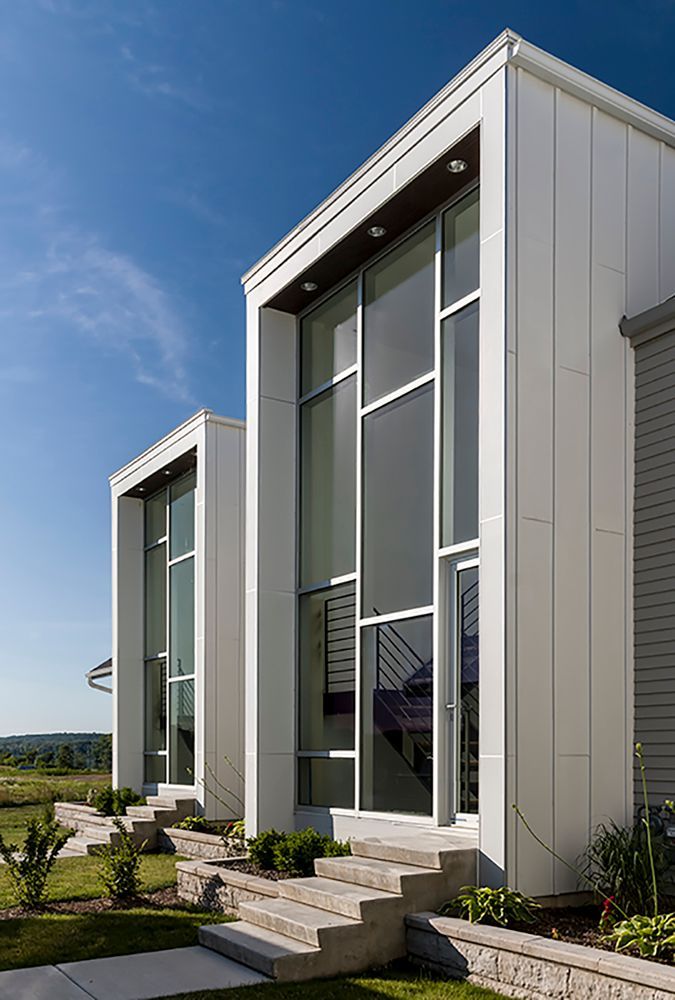 Custom condo homes.  Chicago western suburbs custom homes in Hinsdale, Elmhurst, Naperville, Burr Ridge, Wheaton, Illinois.
