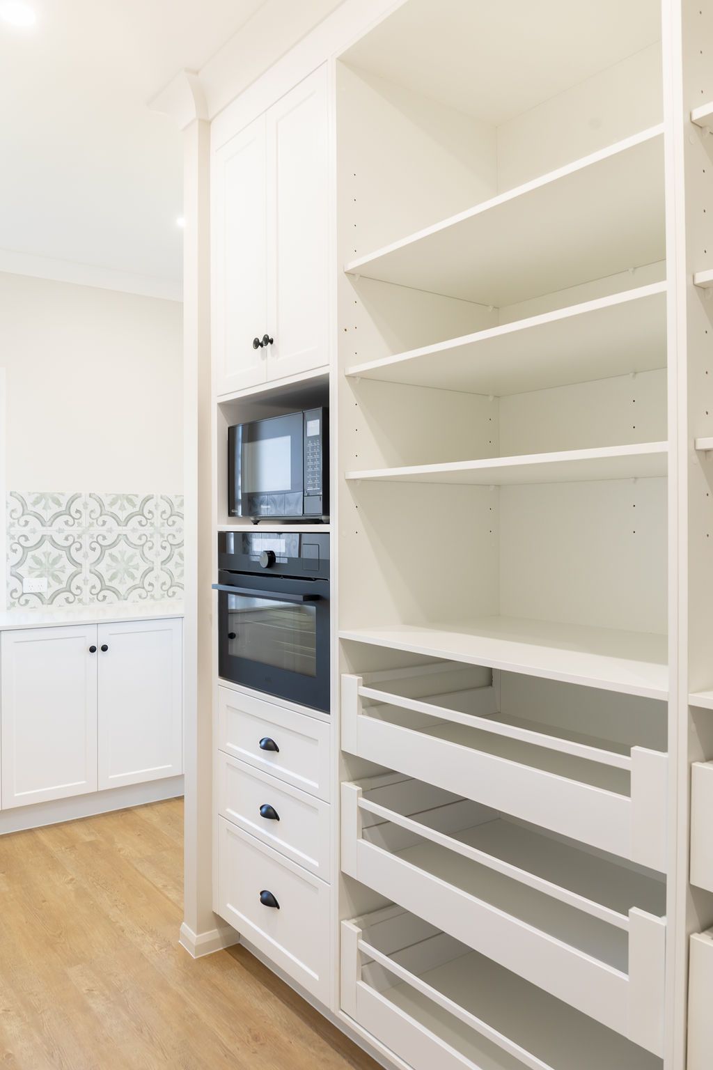 Kitchen Shelves — Vaughan Building Group in Yeppoon, QLD
