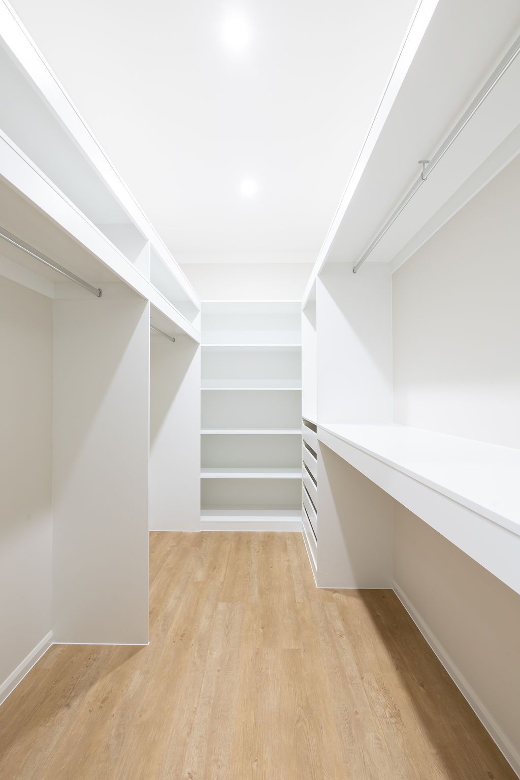 Empty Walk-in Closet — Vaughan Building Group in Yeppoon, QLD