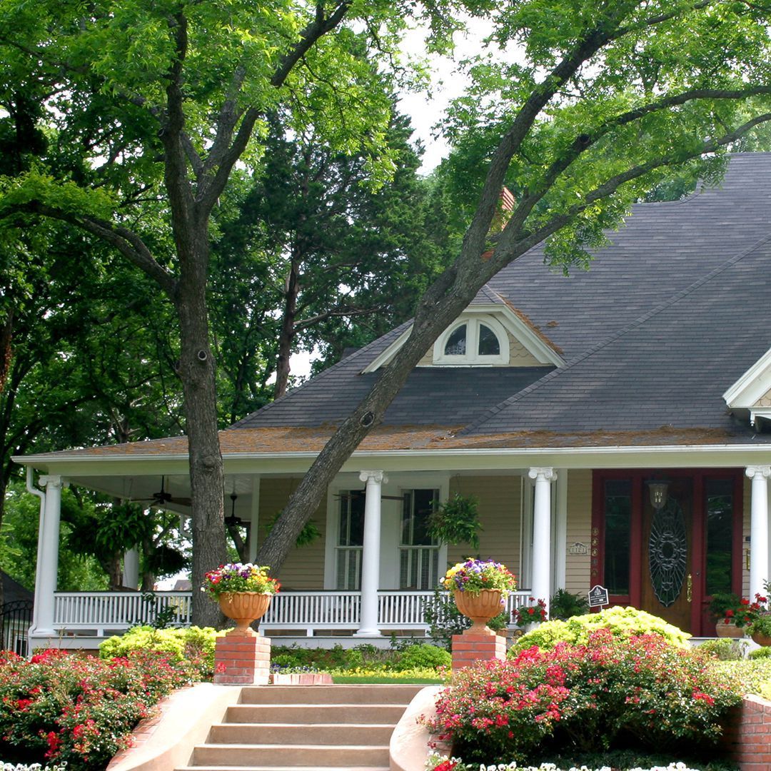 Homeowner reviewing documents with an insurance agent:
