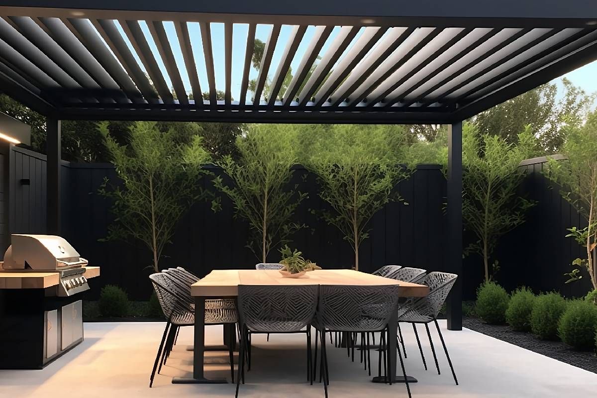 Pergola® Adjustable Motorized Louvered Structure near Haddon Heights, New Jersey (NJ)