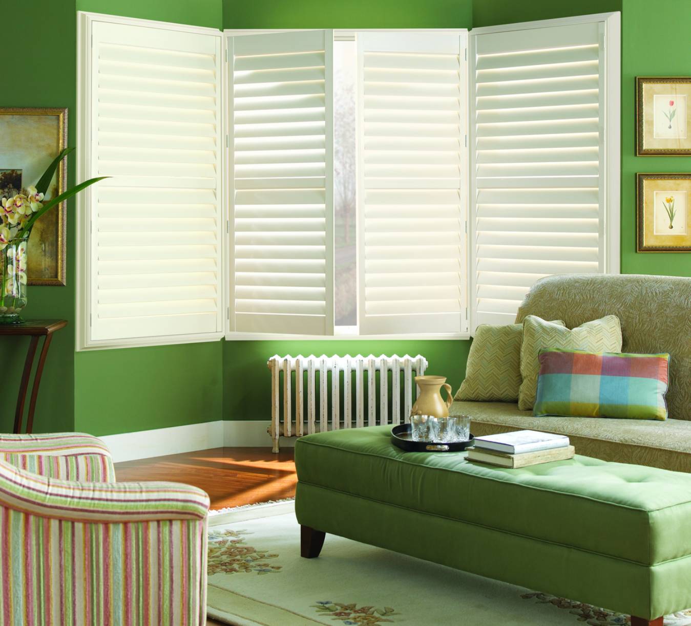Palm Beachâ„¢ Polysatinâ„¢ Shutters near Haddon Heights, New Jersey (NJ) including awnings and window treatments