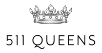 511 Queens monoblack logo