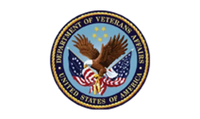 The seal of the department of veterans affairs of the united states of america