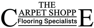 The logo for the carpet shoppe flooring specialists