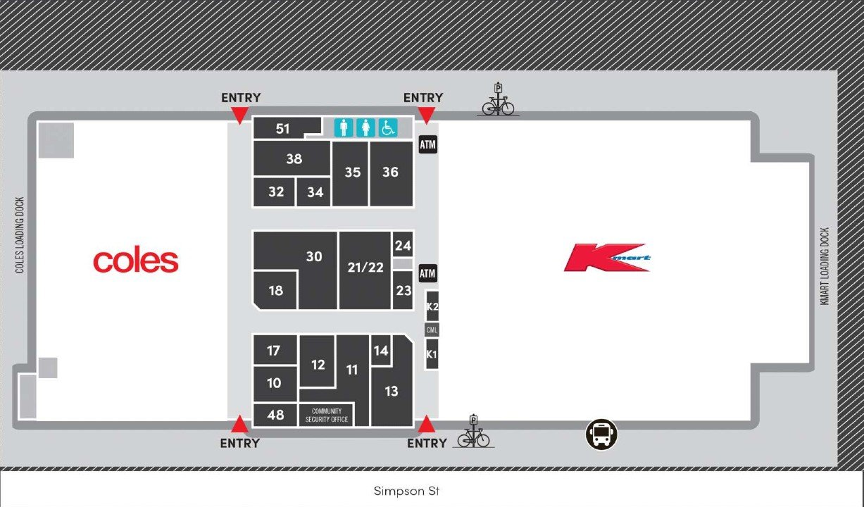 Mount Isa Shopping Centre Coles, Kmart & more
