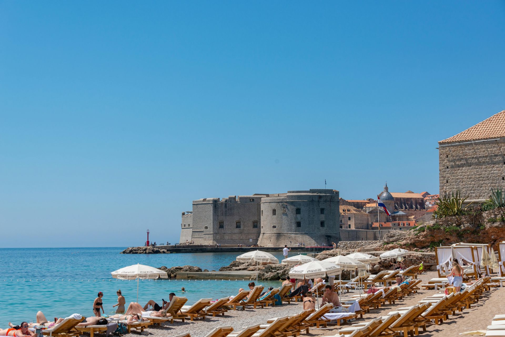 banje beach dubrovnik