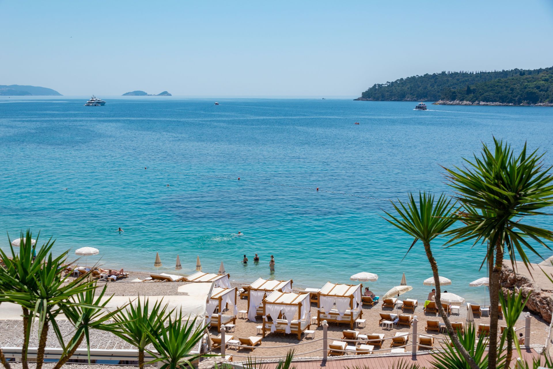 beaches in dubrovnik