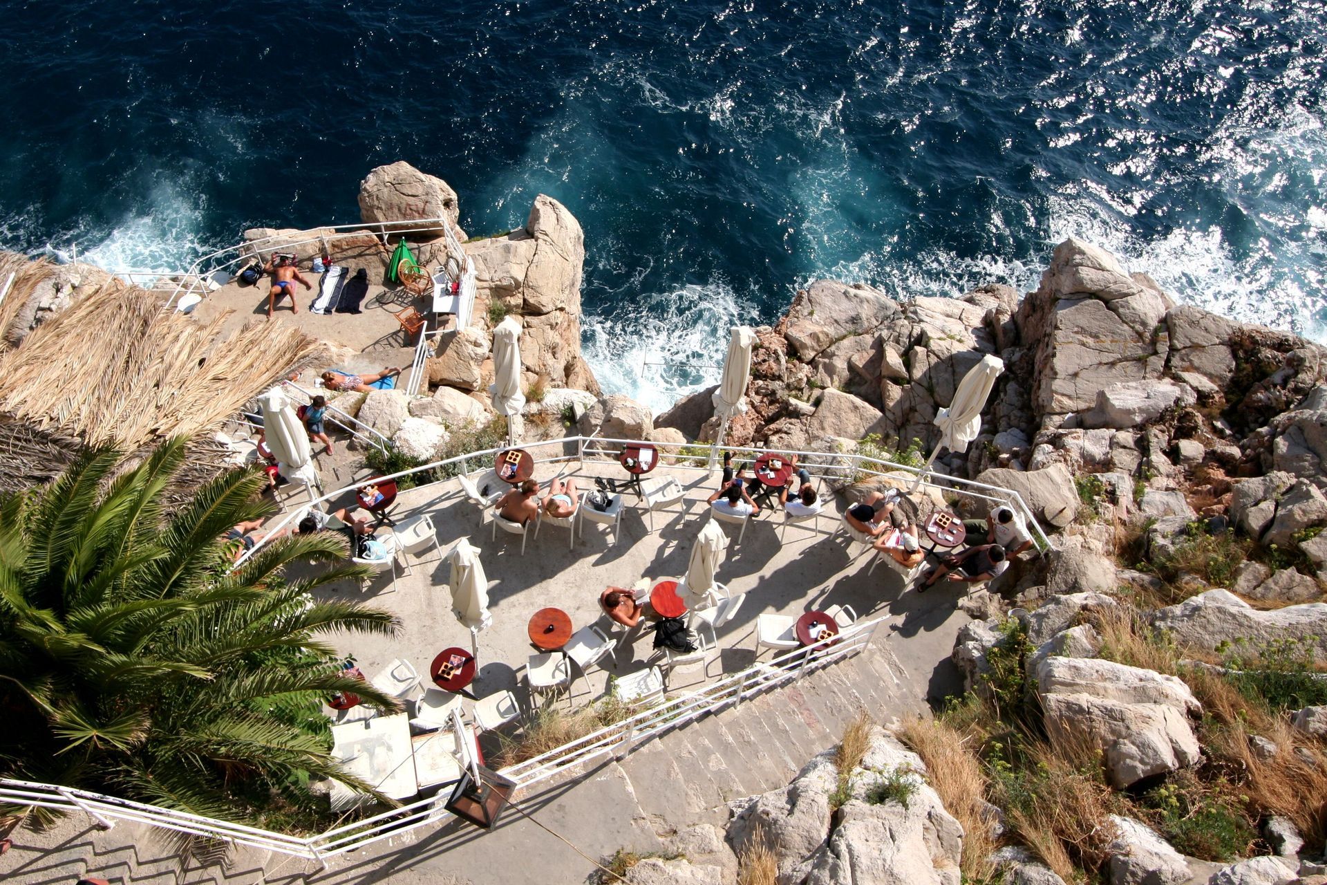 buza beach bar dubrovnik