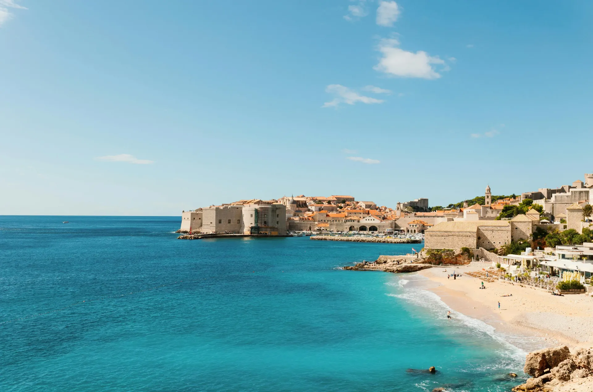 beaches dubrovnik