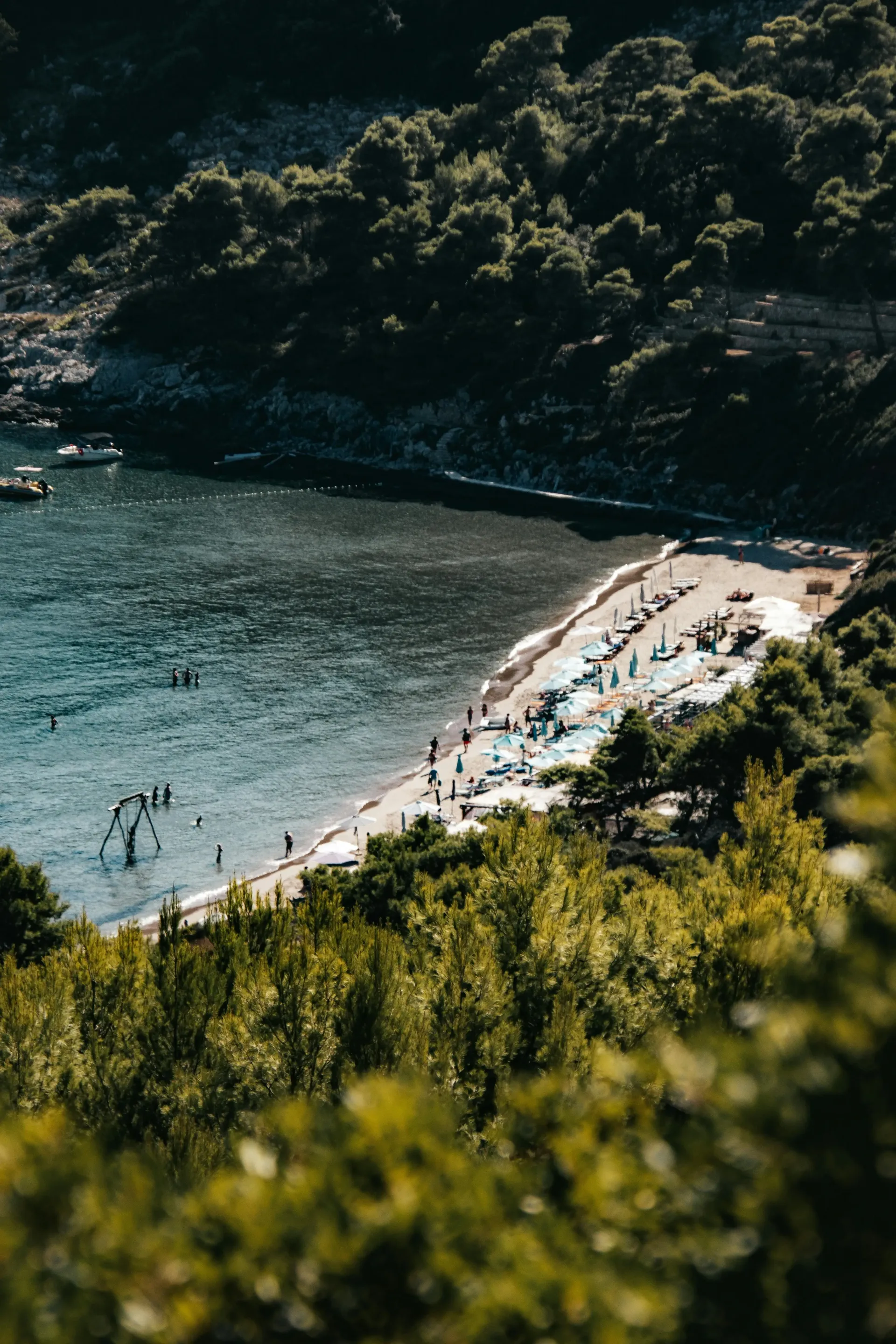 sunj beach elaphiti islands