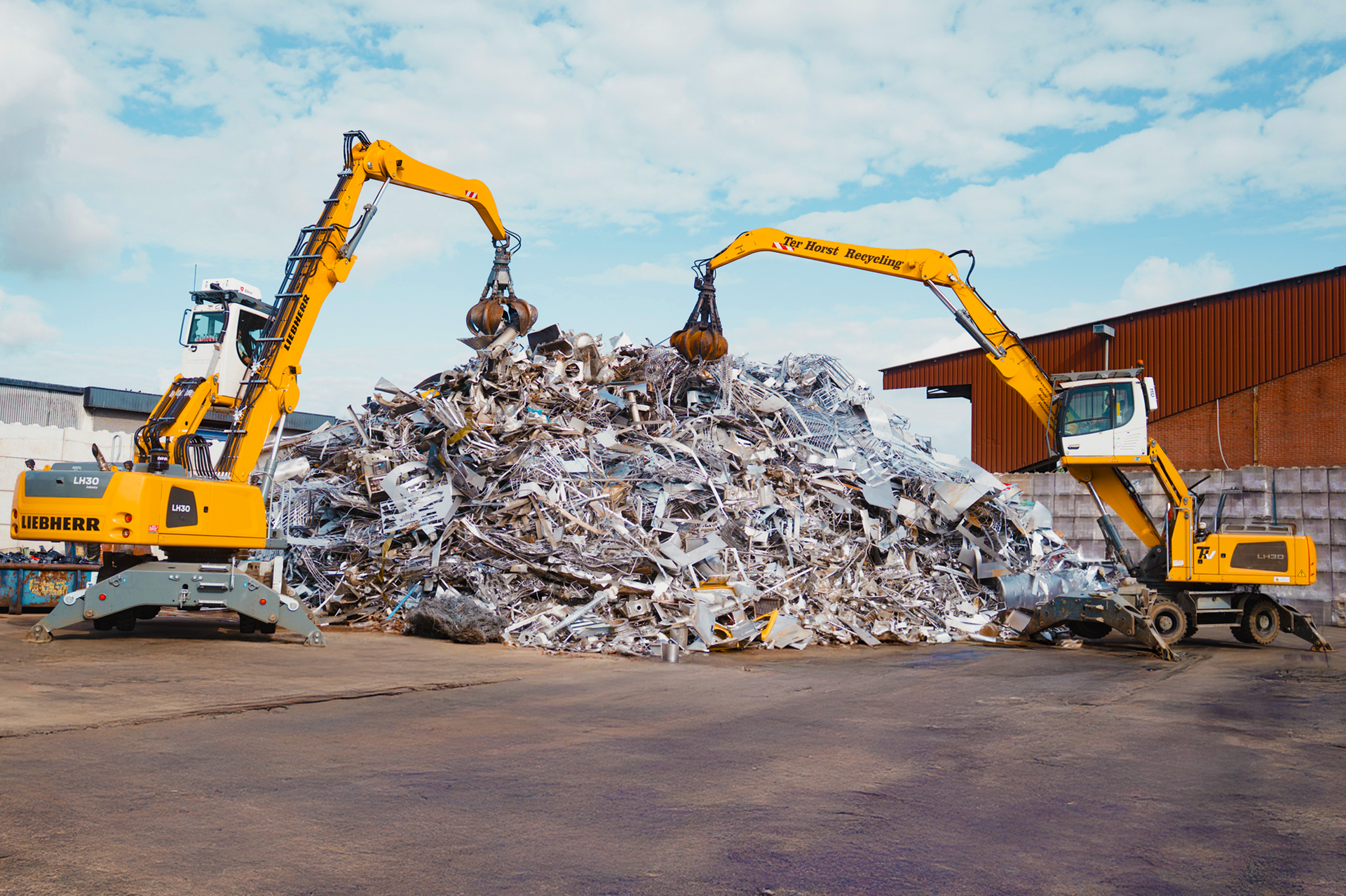 Balk ijzer recycling